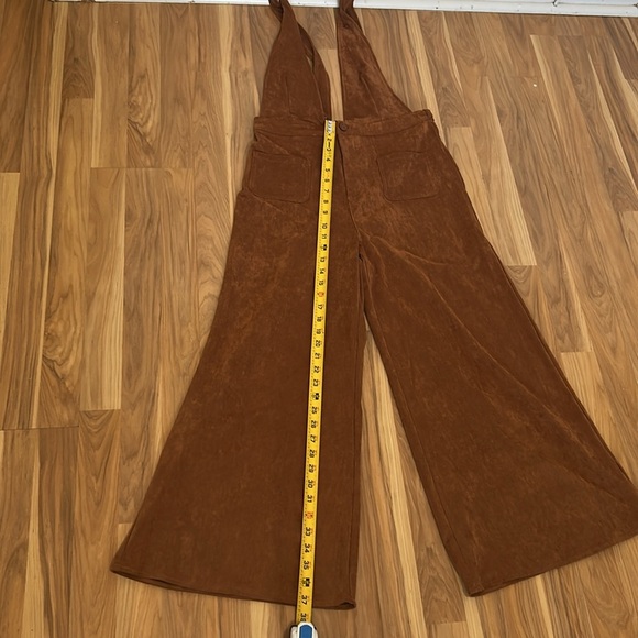 🟣Brown Suede Jumpsuit - Picture 9 of 11